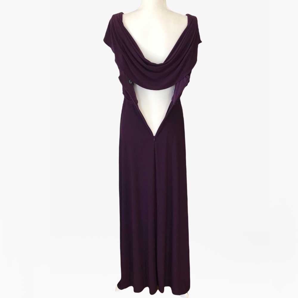 Alex Evenings Cowl-Neck A-Line Women’s Dress - 6/8 - Picture 8 of 17